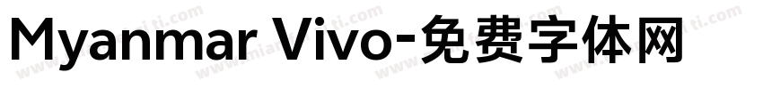 Myanmar Vivo字体转换